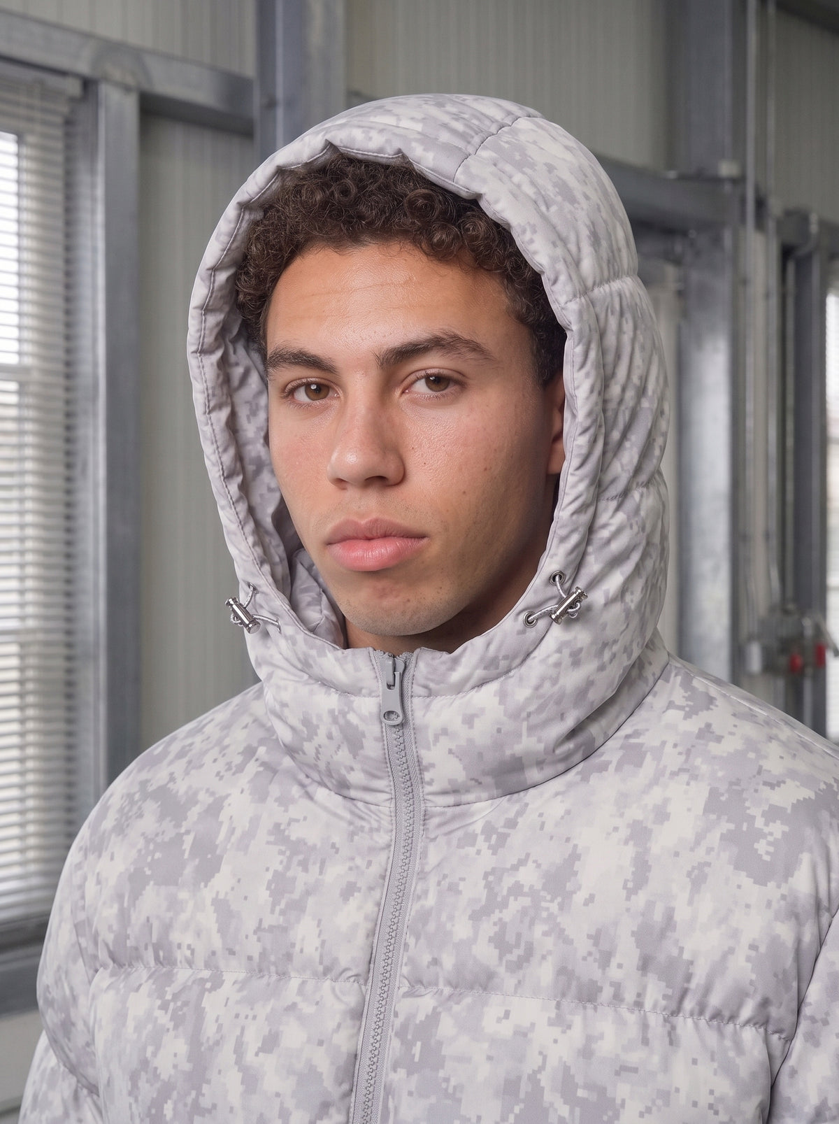 Puffer Snow Camo