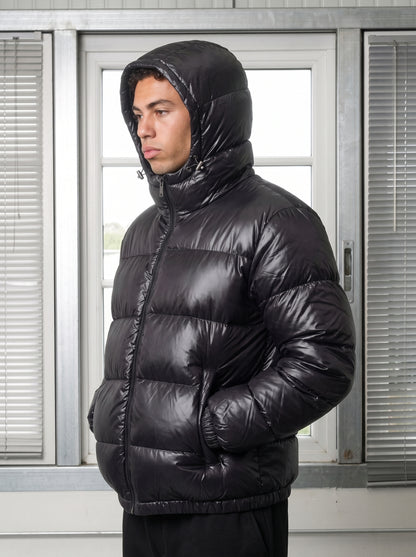 Puffer Glossy Black
