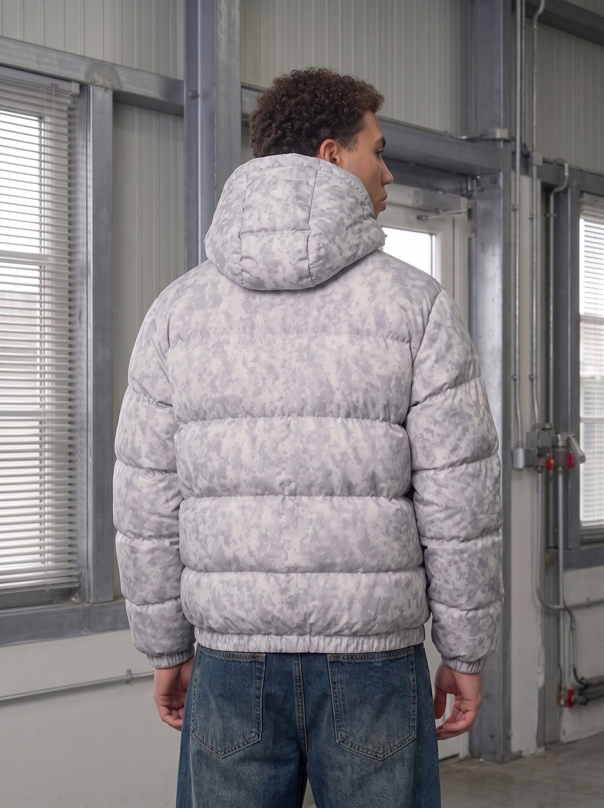 Puffer Snow Camo